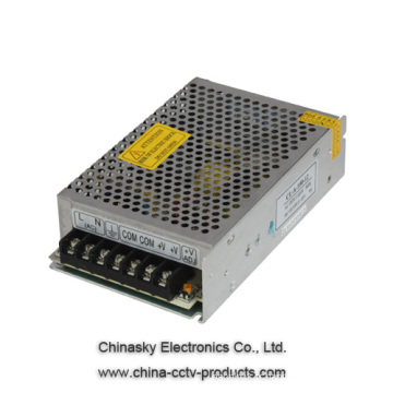 Alimentation de commutation de vidéosurveillance 12VDC 10Amp CCTV